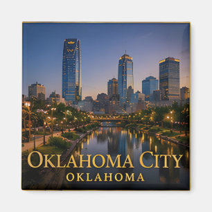 Imán Ciudad de Oklahoma Capital de la Pradera y del Oes