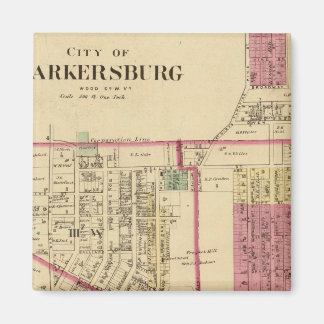 Imán Ciudad de Parkersburg, Virginia Occidental