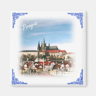 Imán Ciudad de Praga y castillo-imán de la república 