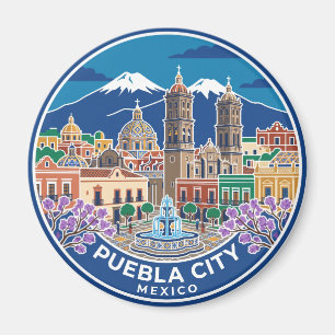 Imán Ciudad de Puebla México