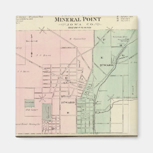 Imán Ciudad de Punto Mineral y Aldea de Dodgeville