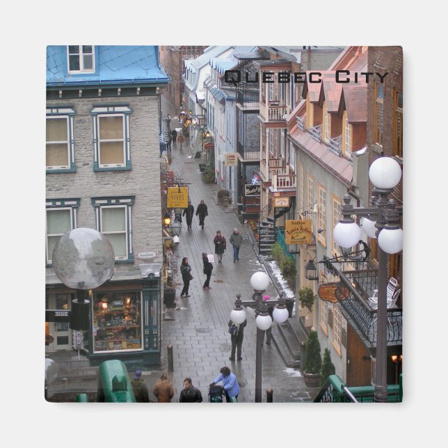 Imán Ciudad de Quebec (Frente)