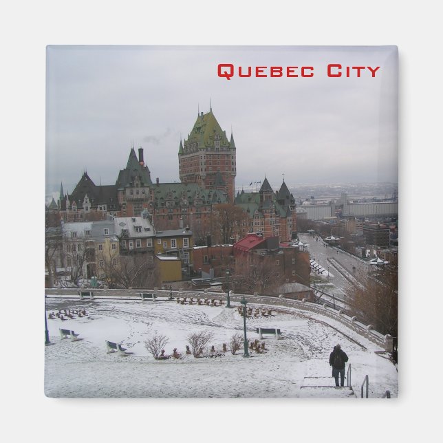 Imán Ciudad de Quebec (Frente)