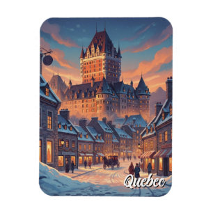 Imán Ciudad de Quebec Chateau Frontenac