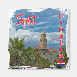 Imán Ciudad de Split en Croacia, viaje