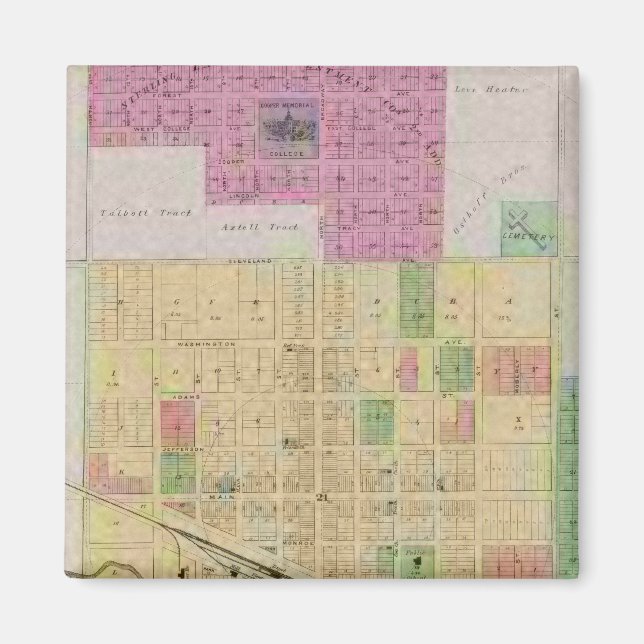 Imán Ciudad de Sterling, condado de Rice, Kansas (Frente)