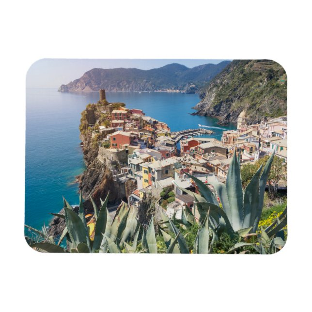 Imán Ciudad de Vernazza, Cinque Terre (Horizontal)