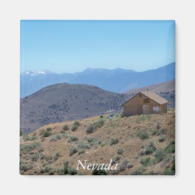Imán ciudad de virginia 059, Nevada (Frente)