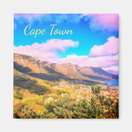 Imán Ciudad del Cabo 12 Apóstoles Playa Océano Montaña 