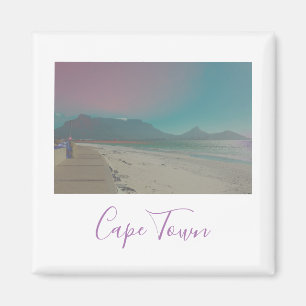 Imán Ciudad del Cabo Mesa Montaña Océanos Waves Beach M