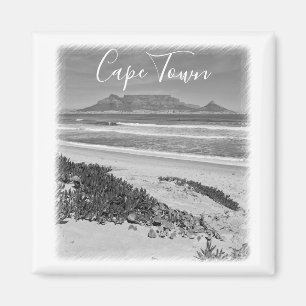 Imán Ciudad del Cabo Mesa Montaña Océanos Waves Beach M