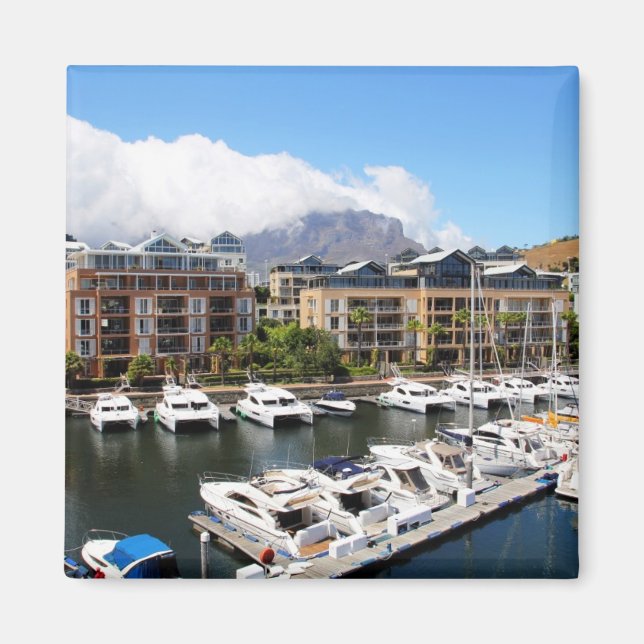 Imán Ciudad del Cabo, puerto de Sudáfrica (Frente)