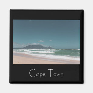 Imán Ciudad del Cabo, Sudáfrica, Table Mountain Magnet