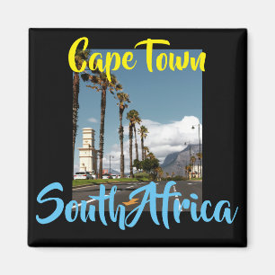 Imán Ciudad del Cabo Table Mountain View Magnet