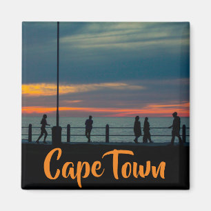 Imán Ciudad del Cabo ZA Sea Point Promenade Sunset