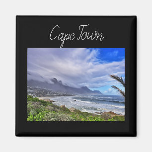 Imán Ciudad del Cabo ZA Sudáfrica Ocean Panorama Magnet