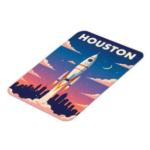 Imán Ciudad Espacial de Houston
