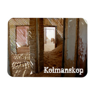 Imán Ciudad fantasma de la casa Kolmanskop de Namibia