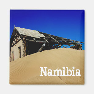 Imán Ciudad fantasma de la casa Kolmanskop de Namibia