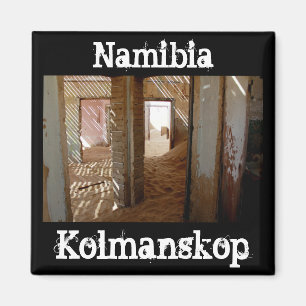 Imán Ciudad fantasma de la casa Kolmanskop de Namibia