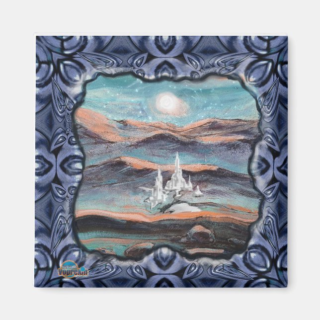 Imán Ciudad Futura de la Luz (Frente)