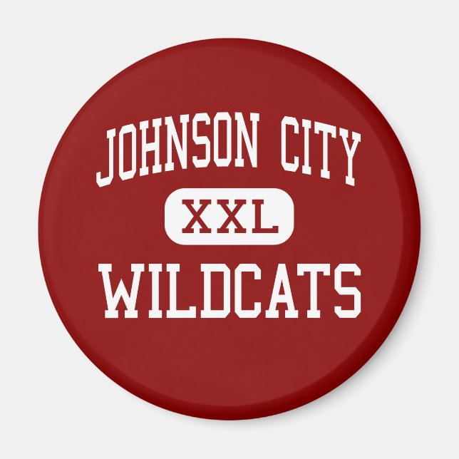Imán Ciudad Johnson - Wildcats - High - Johnson City (Frente)