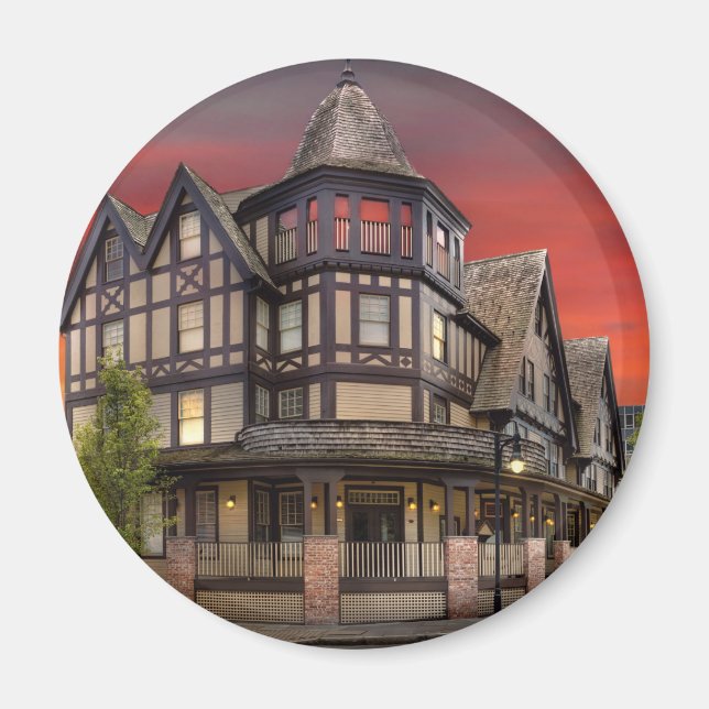 Imán Ciudad - Kingston, NY - El Hotel Kirkland (Frente)