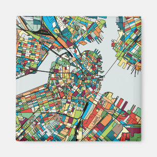 Imán Ciudad los E.E.U.U. de Boston