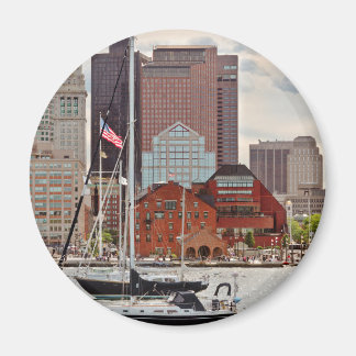 Imán Ciudad - Mamáes de Boston - Skyline de la caminata