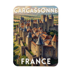 Imán Ciudad medieval de Carcassonne Francia viaje histó