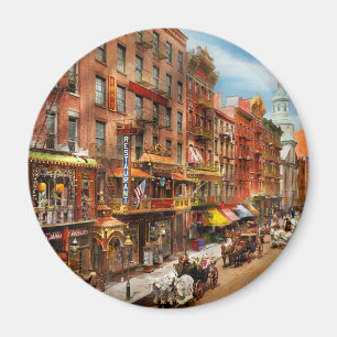Imán Ciudad - Nueva York - Chinatown en 1905
