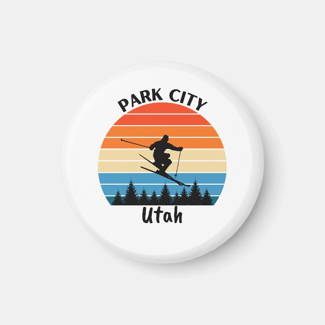 Imán Ciudad Parque Utah (Frente)