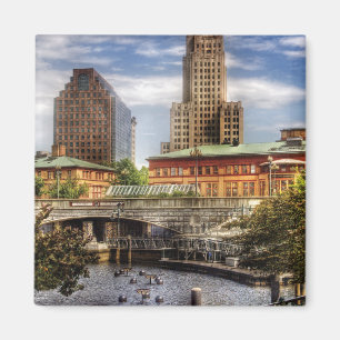 Imán Ciudad - Providence RI - el horizonte