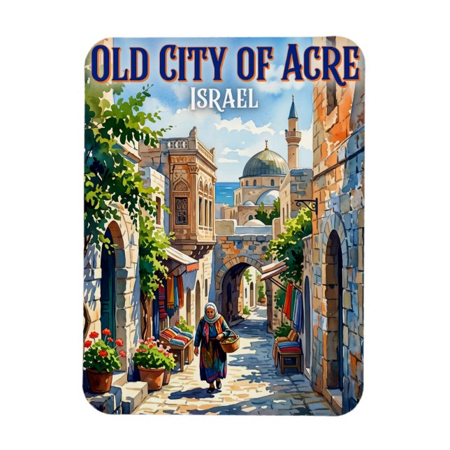 Imán Ciudad Vieja de Acre Israel (Vertical)