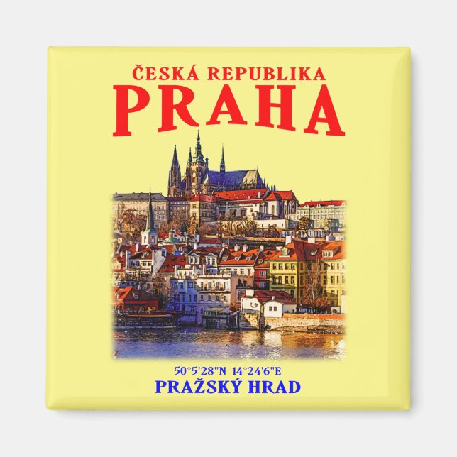 Imán Ciudad Vieja de Praga. República Checa. (Frente)