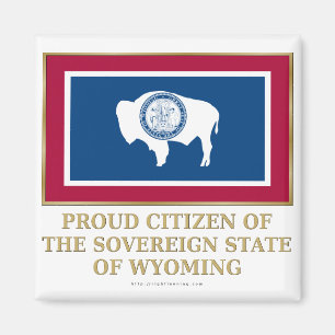 Imán Ciudadano orgulloso de Wyoming