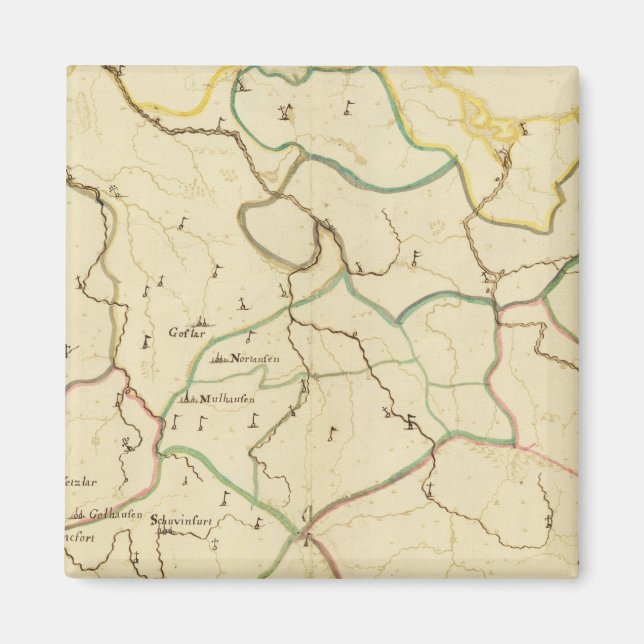 Imán Ciudades alemanas (Frente)