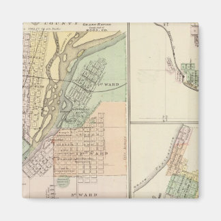 Imán Ciudades de Centralia y Grand Rapids