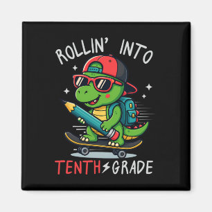 Imán Ck De Regreso A La Escuela Rodando Hacia 10º Grado
