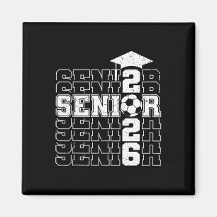 Imán Cl de 2026 Senior 2026 Fútbol Seniors Graduación 