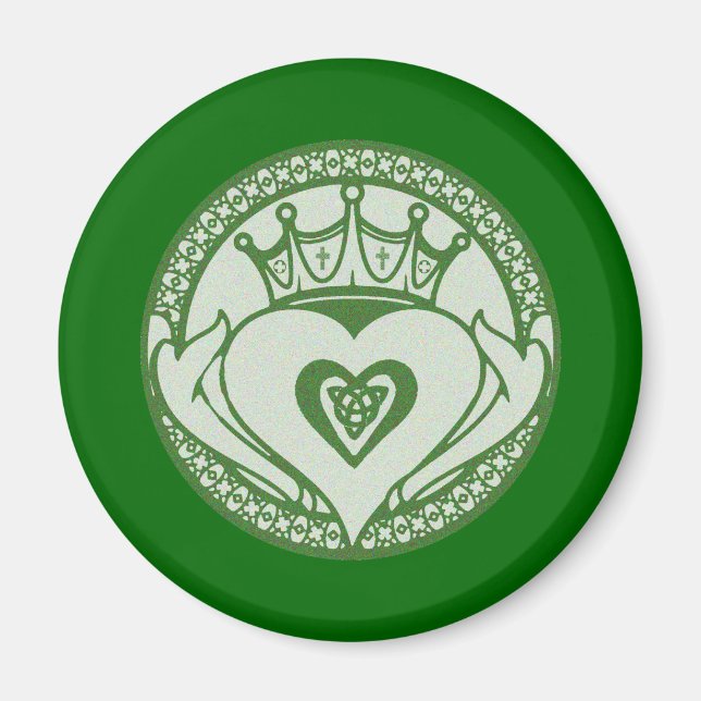 Imán Claddagh (Frente)