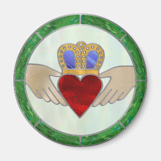 Imán Claddagh irlandés