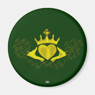 Imán Claddagh (Oro)