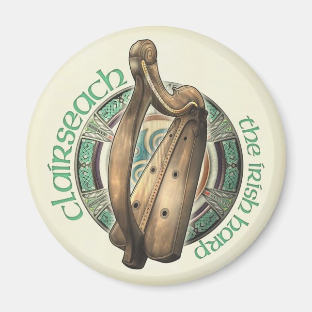 Imán Clairseach Magnet (Frente)