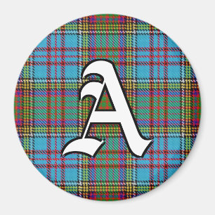 Imán Clan Anderson Tartan Plaid Accents