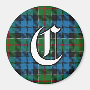 Imán Clan Colquhoun Tartan Plaid Accents