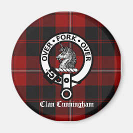 Imán Clan Cunningham Badge & Tartan