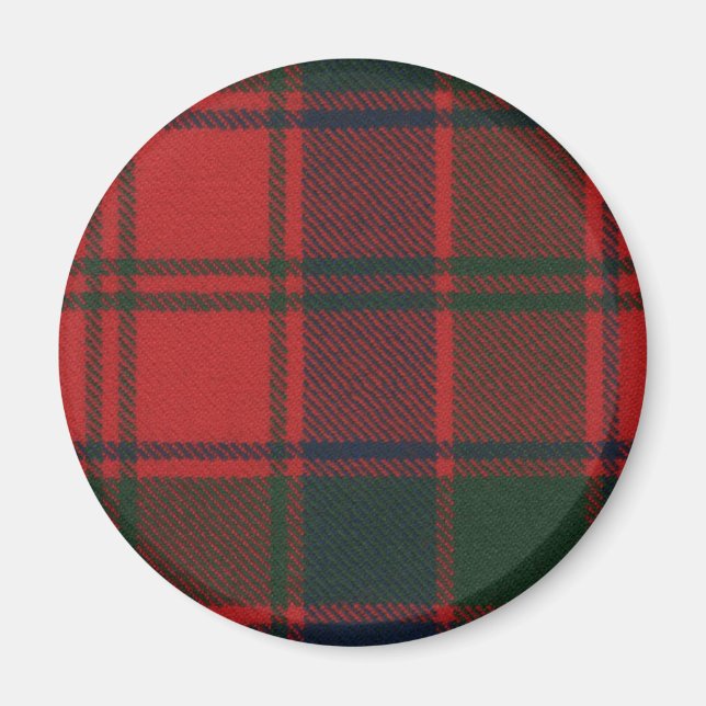 Imán Clan Donnachaidh Tartan Magnet (Frente)