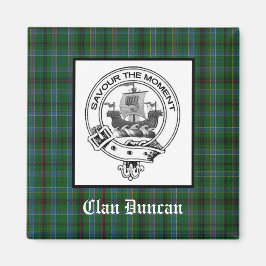 Imán Clan Duncan Escudo Badge & Tartan