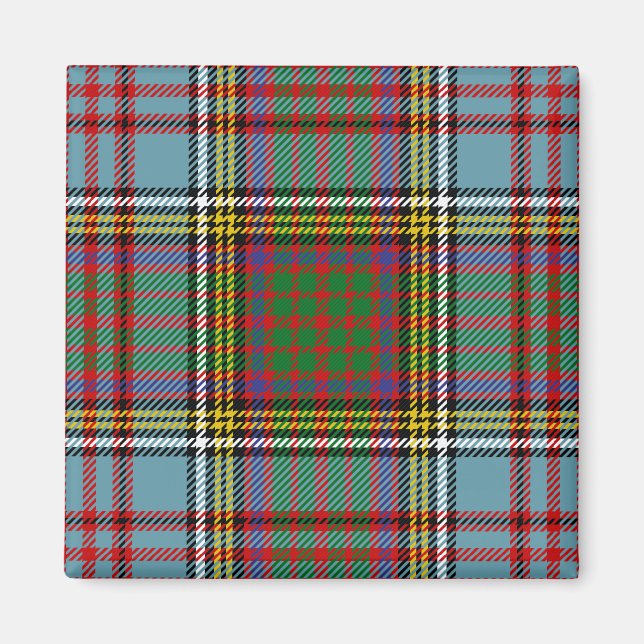 Imán Clan escocés Anderson Tartan Plaid (Frente)